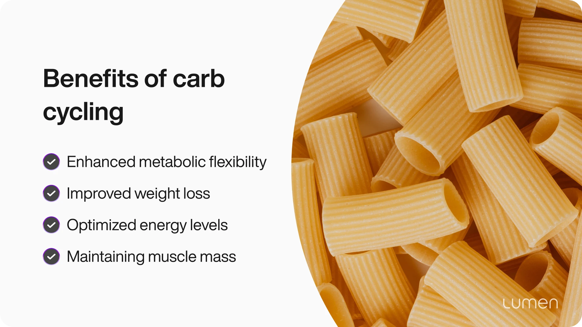 Benefits of carb cycling