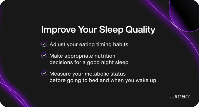 improve sleep to reach weight loss resolutions