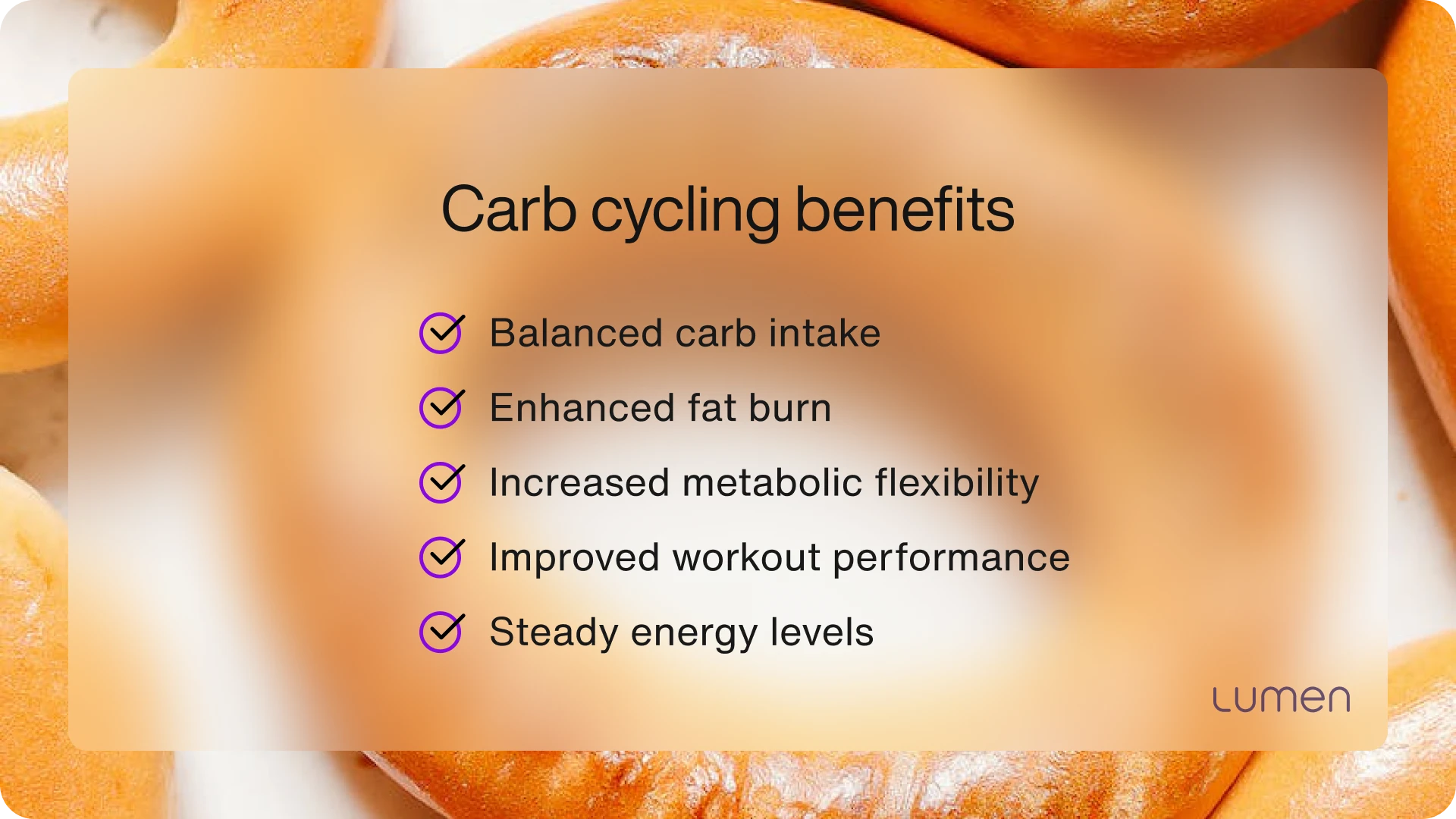 Carb cycling benefits