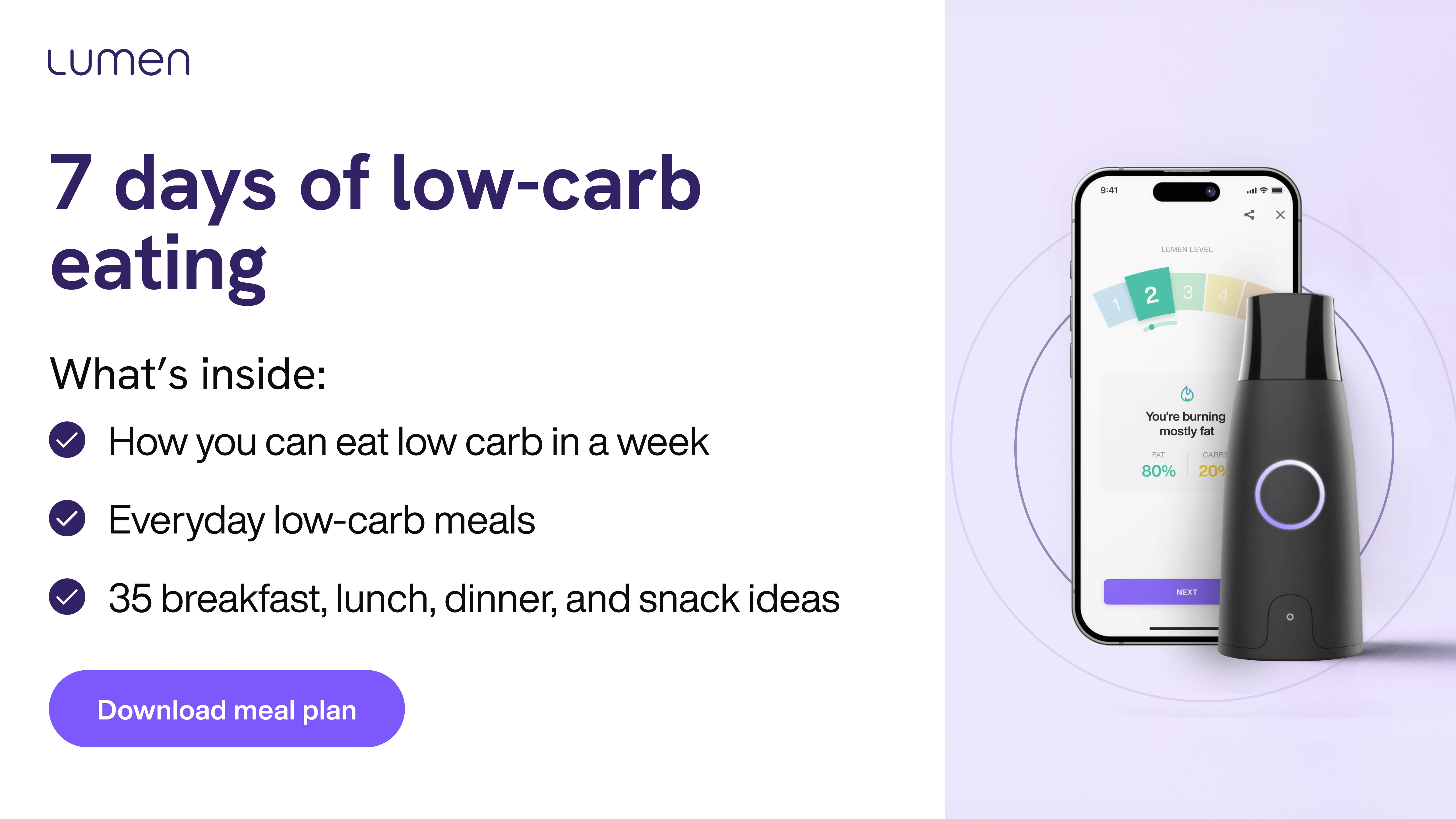 Low-carb eating