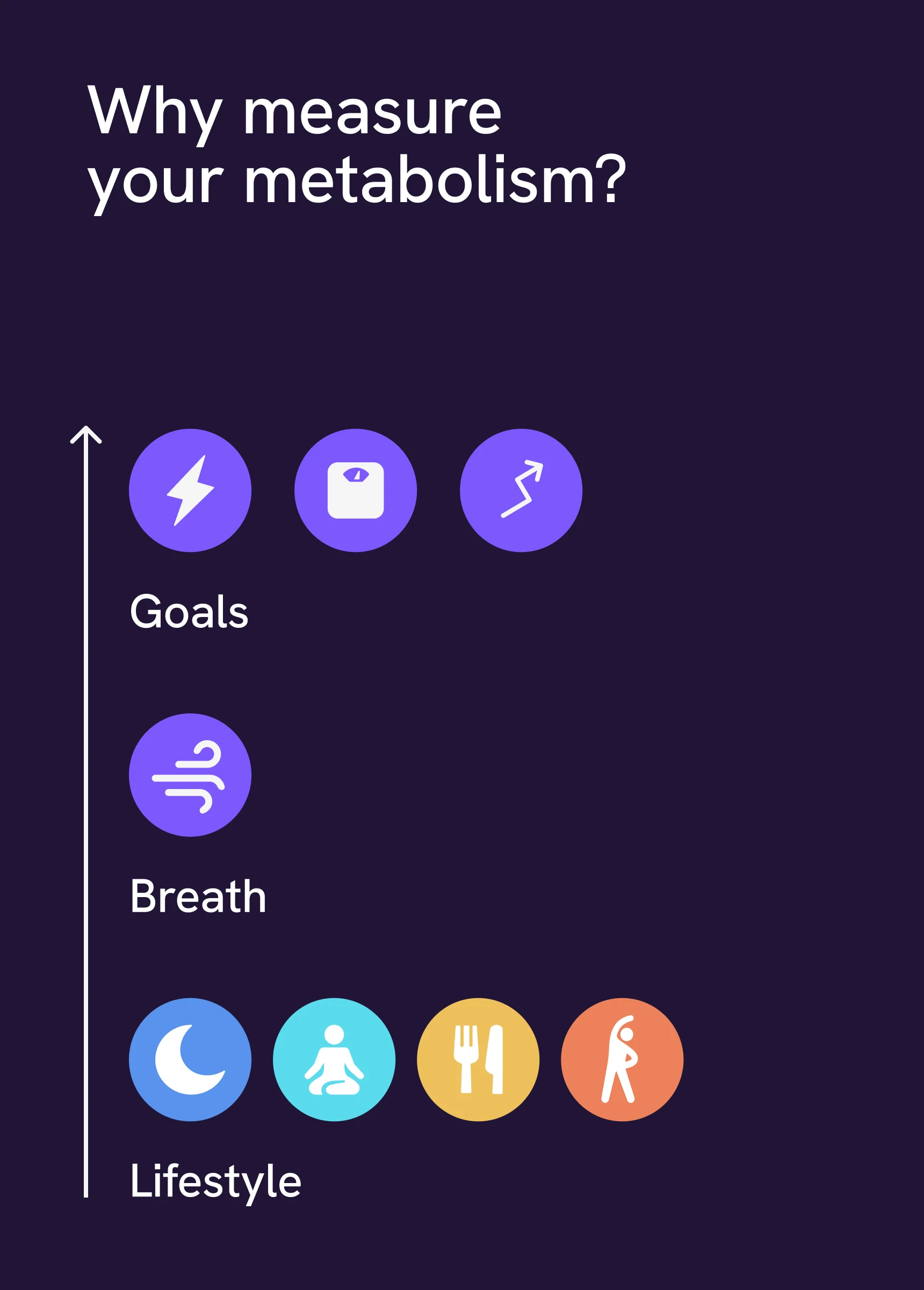 Measure metabolic rate