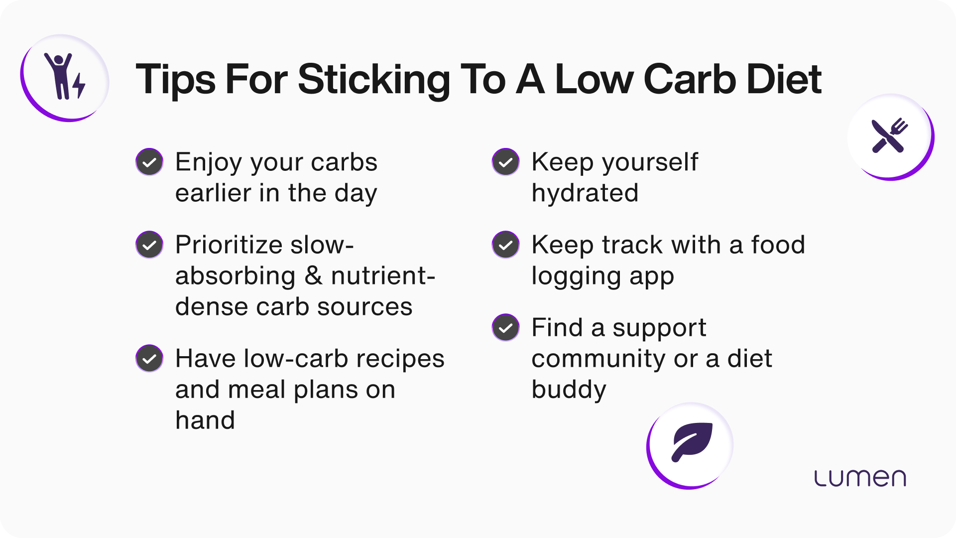 low carb diet food list